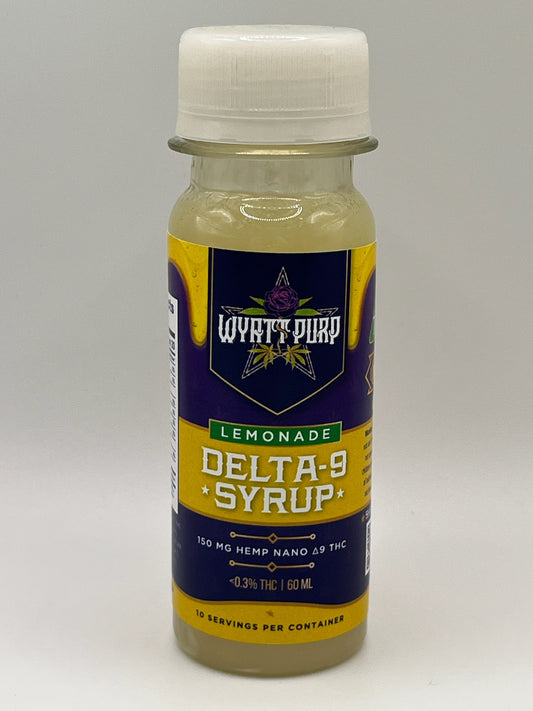 Wyatt Purp Lemonade Delta 9 Syrup