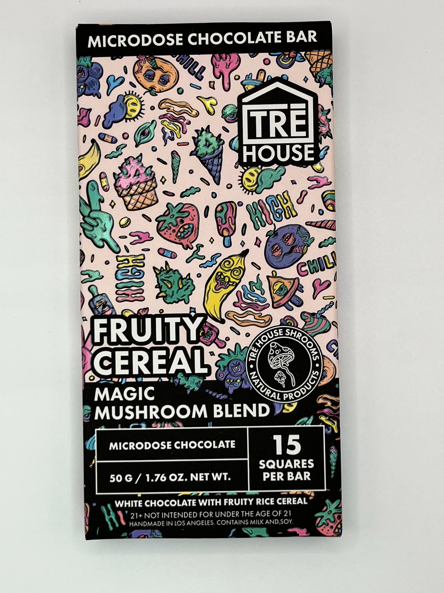 TRE House Microdose Chocolate Bar - Fruity Cereal