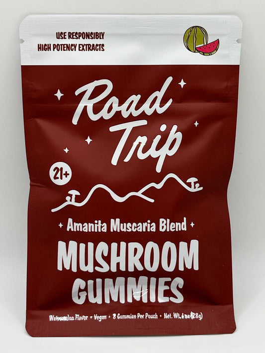 Road Trip Mushroom Gummies Amanita Muscaria Blend