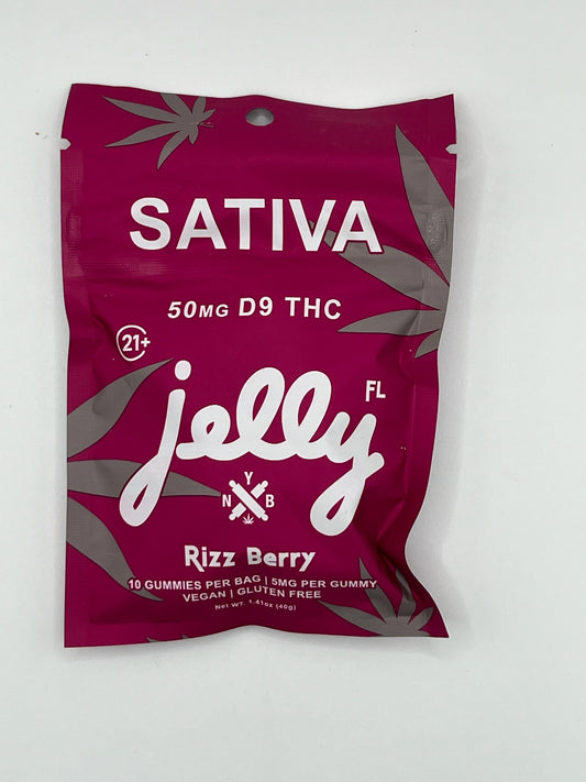 Jelly Sativa - 50mg Small Dose Bag